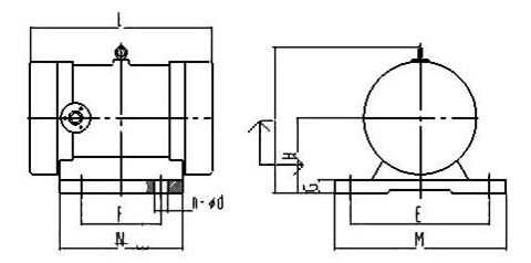 YZO振動(dòng)電機(jī)參數(shù)